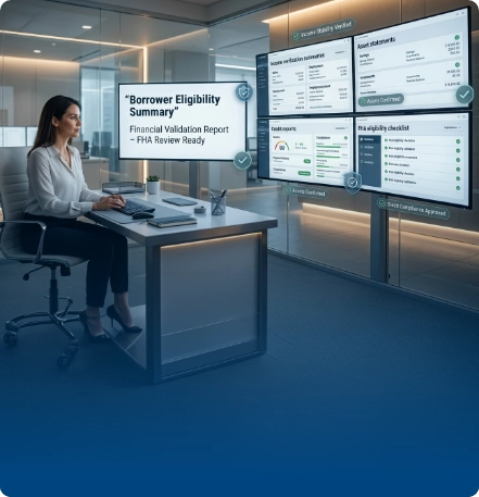 Income, Asset, and Credit Validation